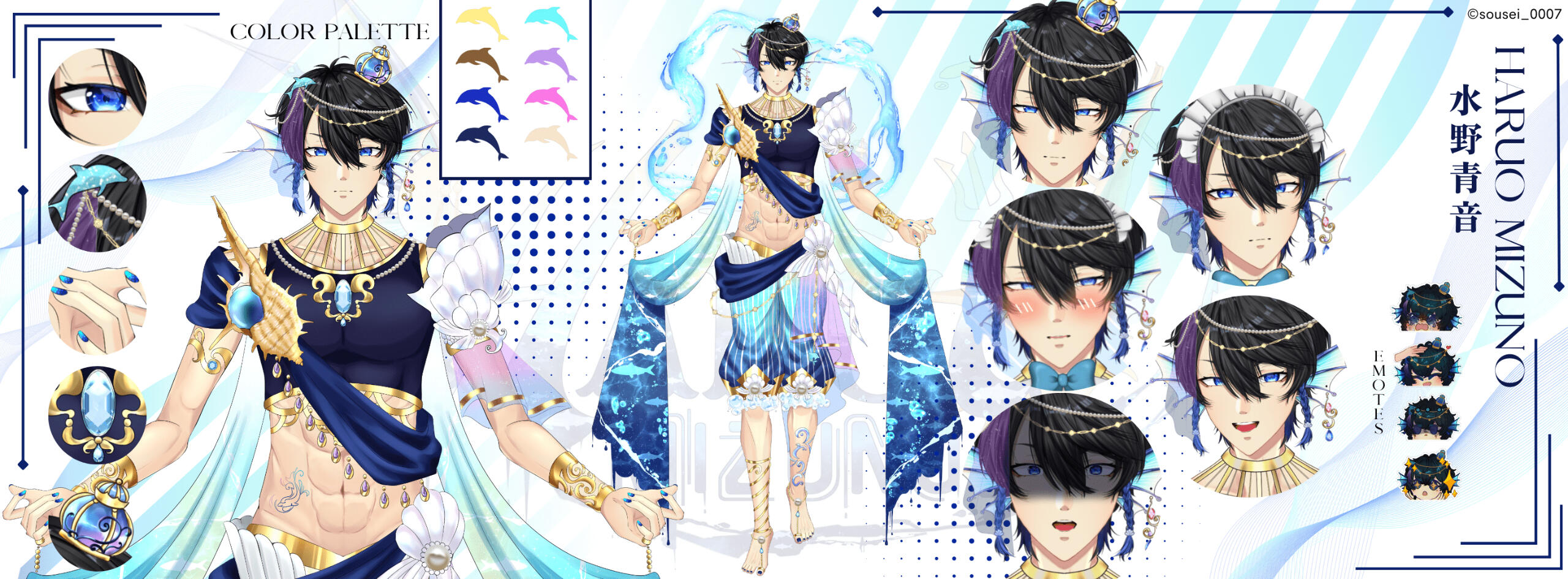 Haruo Mizuno's Character Sheet