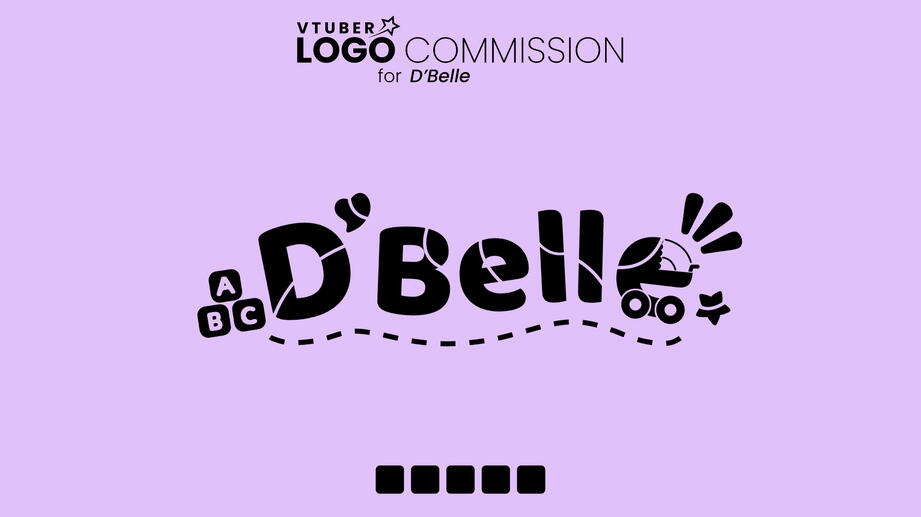 Logo Design : VTuber Inspired for D'Belle