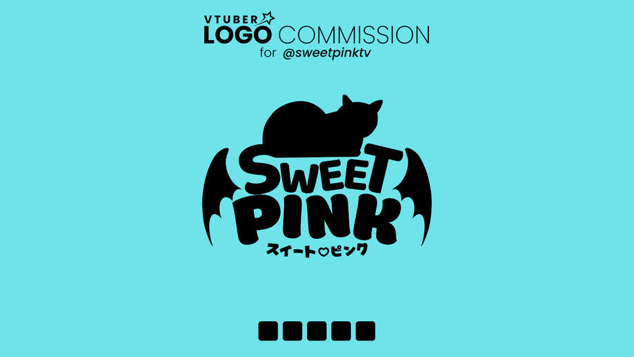VTuber Logo for SweetPinkVT