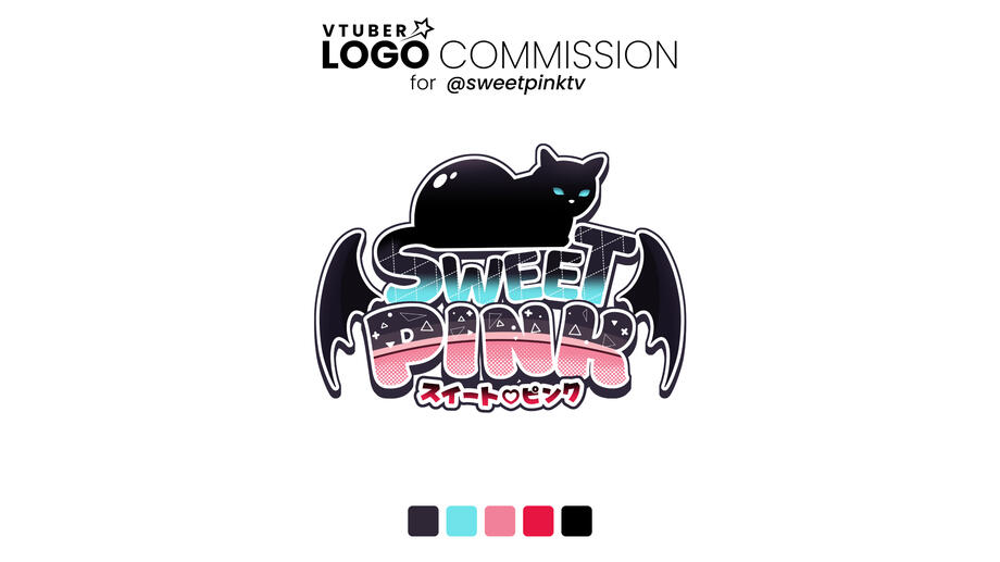 VTuber Logo for SweetPinkVT