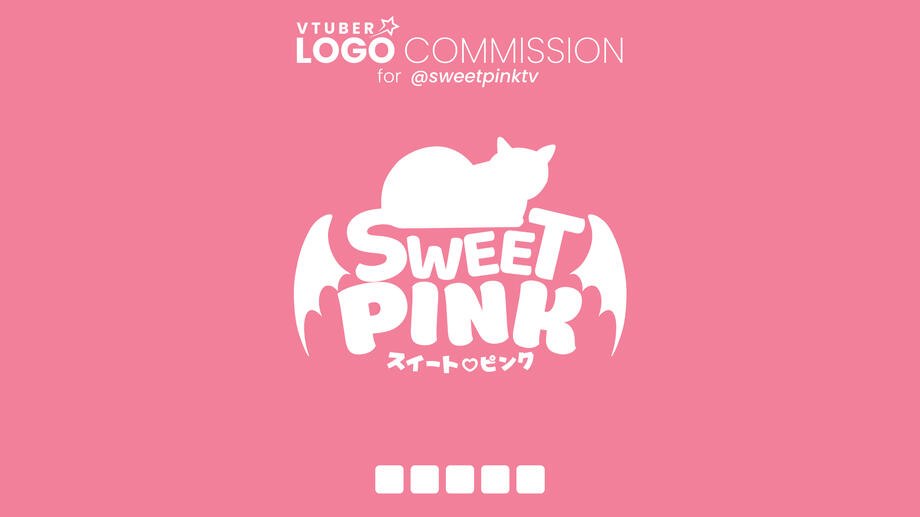 VTuber Logo for SweetPinkVT