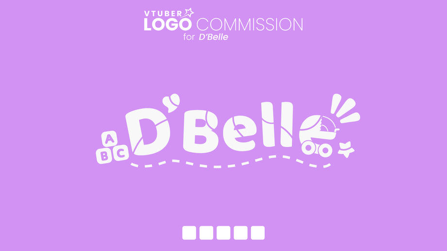 Logo Design : VTuber Inspired for D'Belle